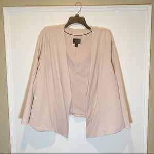 Worthington Women’s Open Front Draped Blazer - 3X